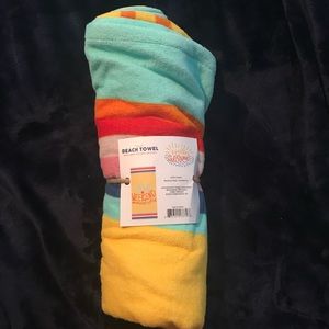 Target "Enjoy The Weekend" Bright Stripes 28x58